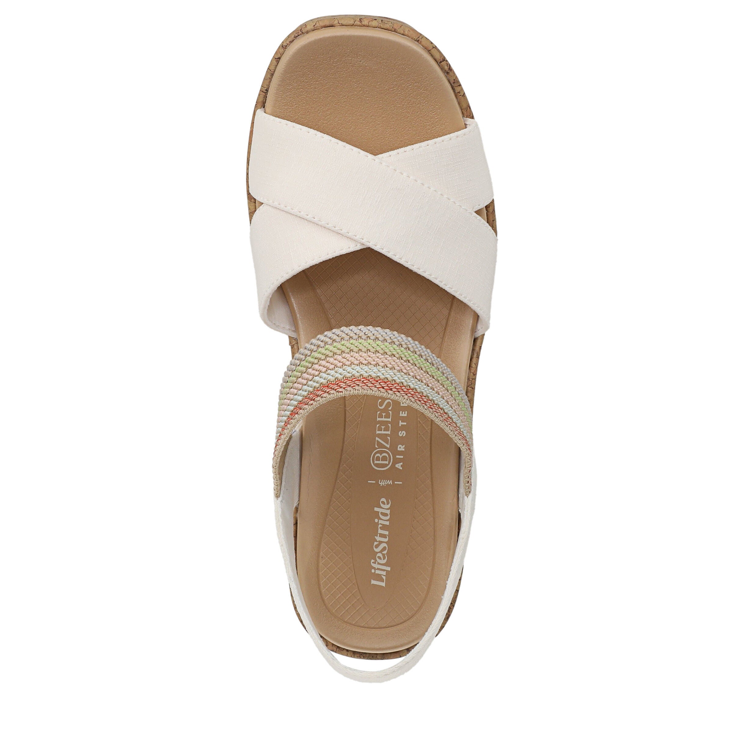 Verity Platform Sandal, SUGAR, alternate image number 6