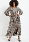 Side Slit Sequin Dress, , alternate image number null