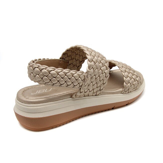 Leila Sandal, CHAMPAGNE, on-hover image number 1