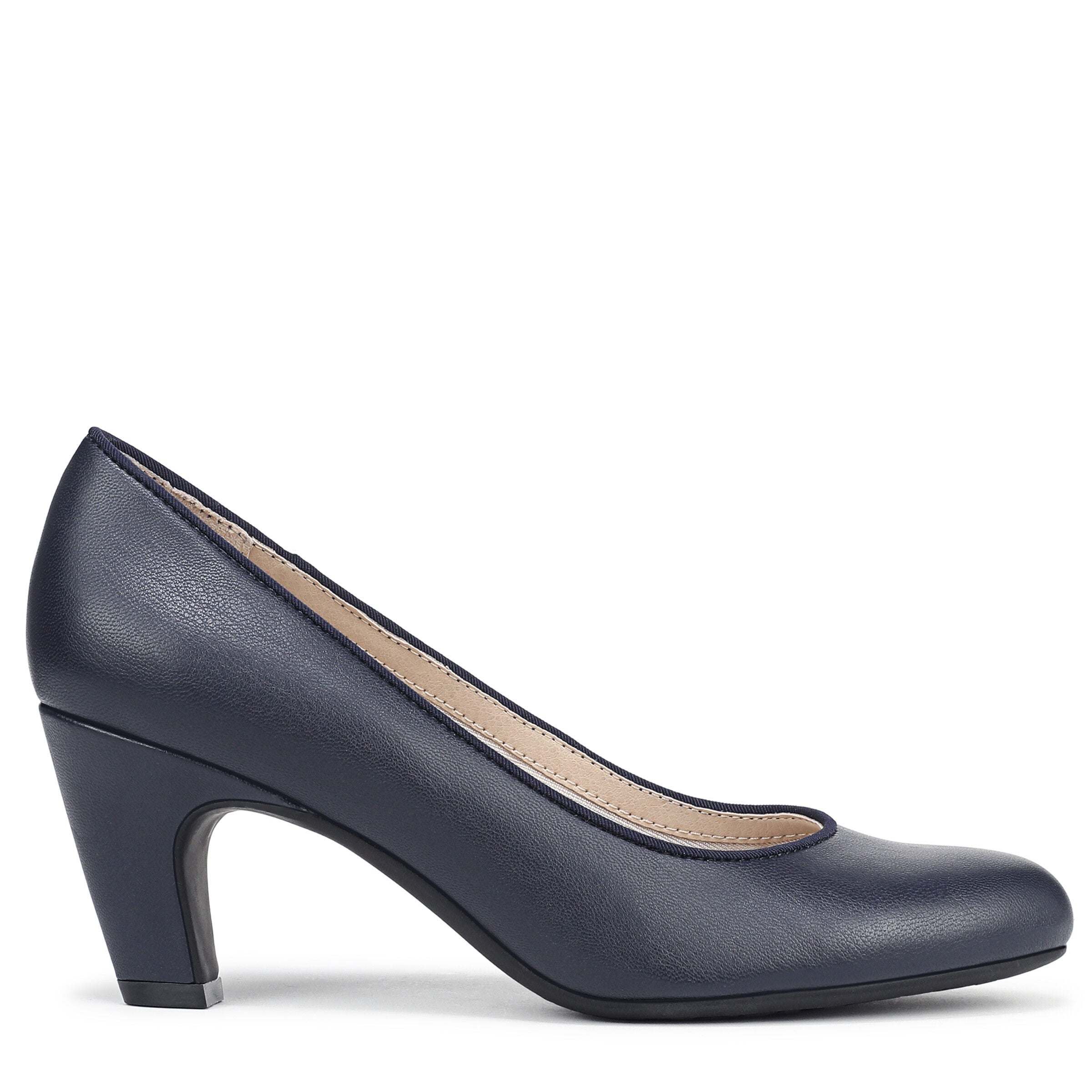 Parigi Plus Pump, LUX NAVY LEATHER, alternate image number 3