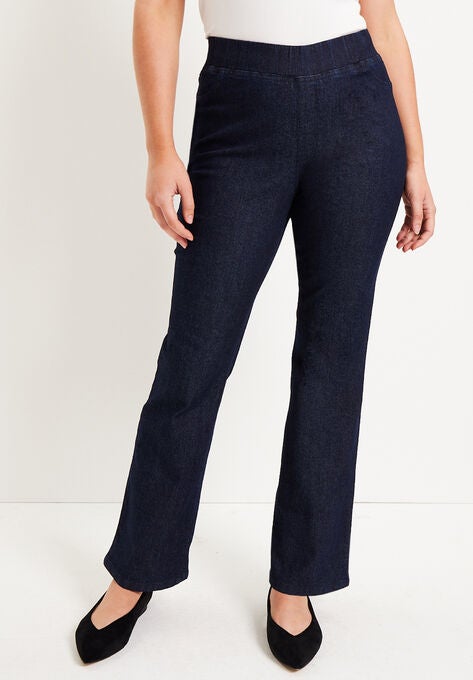 Contour Denim Bootcut Jean, DARK WASH, hi-res image number null