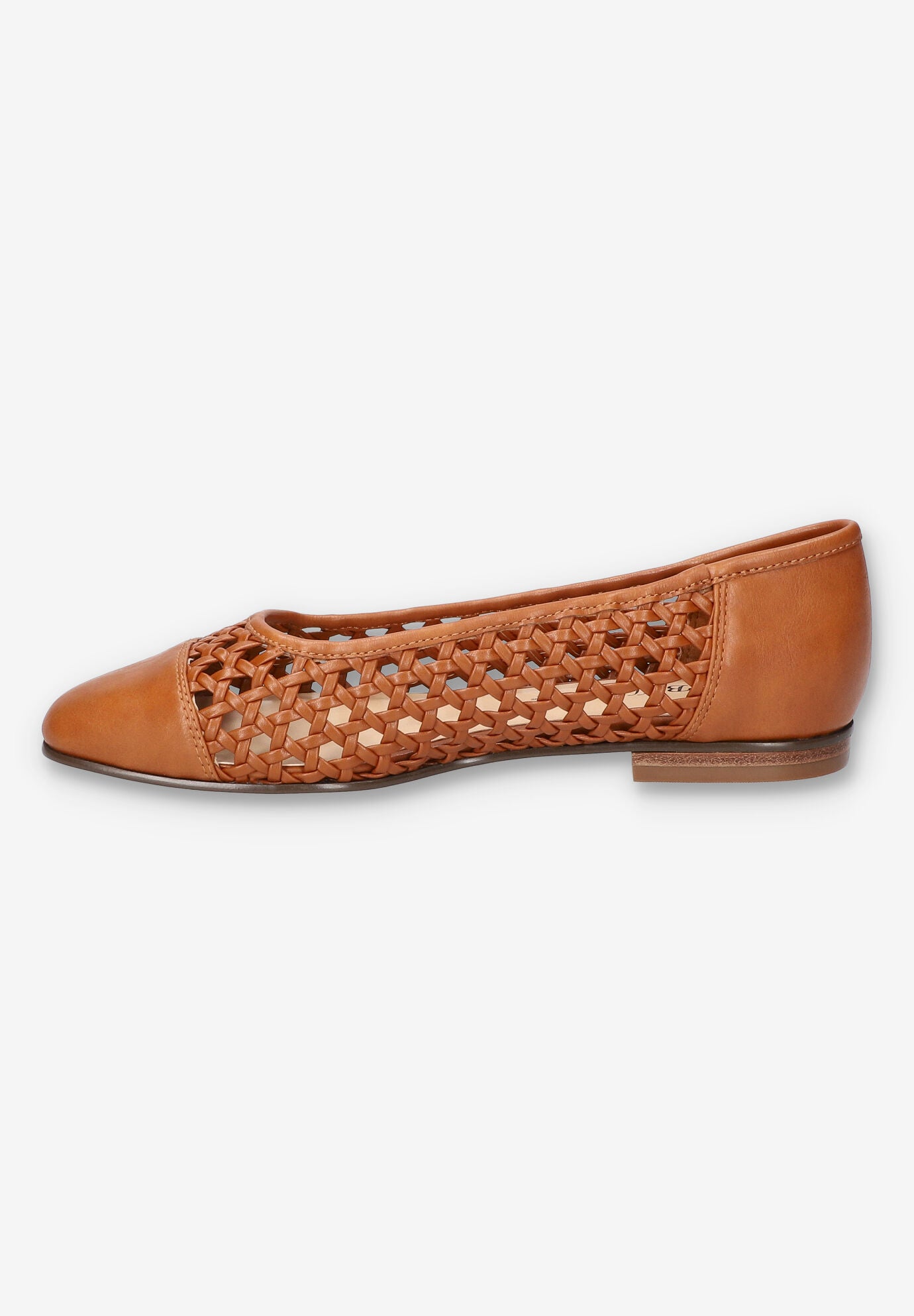 Beloved Square Toe Flat, TAN, alternate image number 4