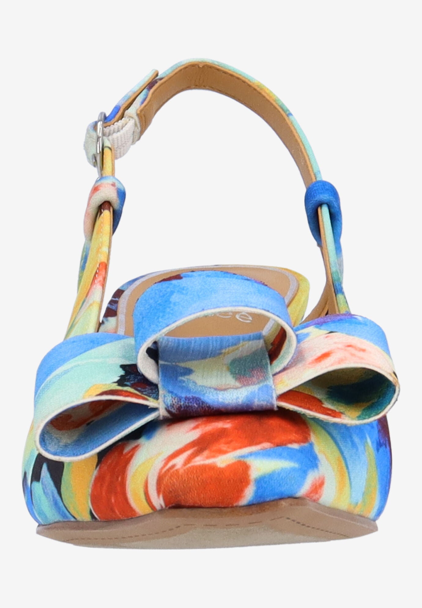 Greer Slingback Pump, BLUE, alternate image number 3