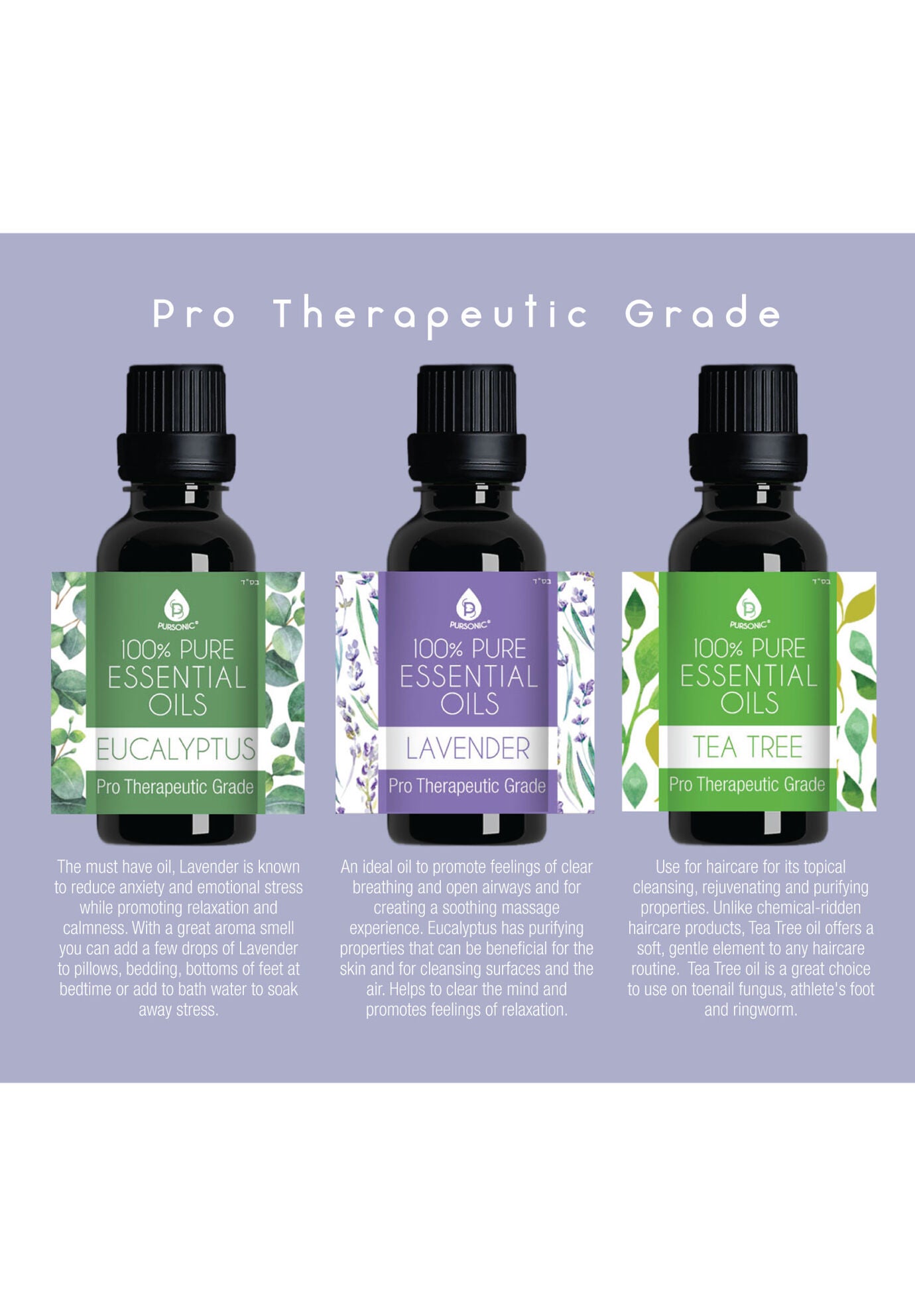 Pure Essential Aromatherapy Oils Gift Set, , alternate image number 4