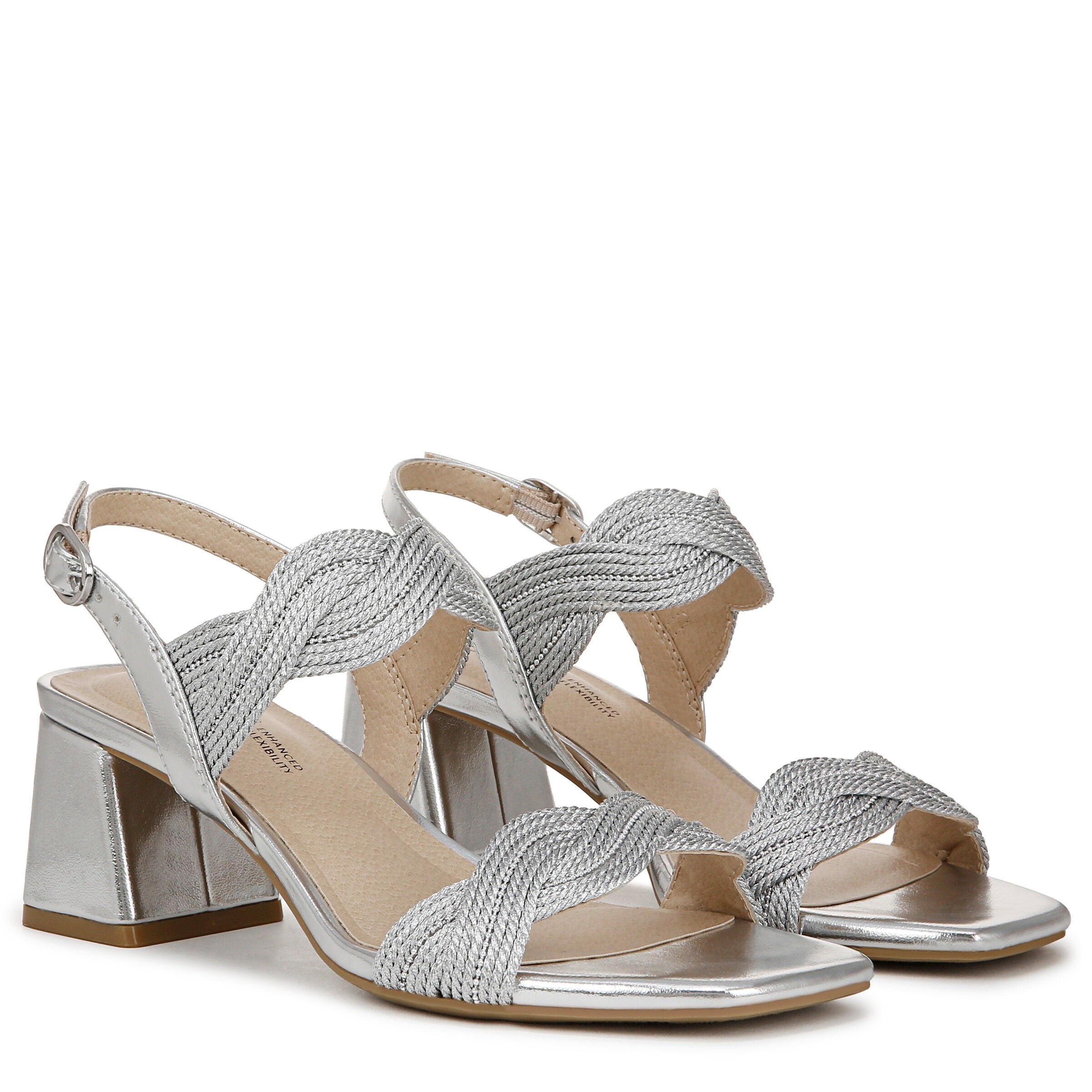 Charnelle Sandal, SILVER, alternate image number 2