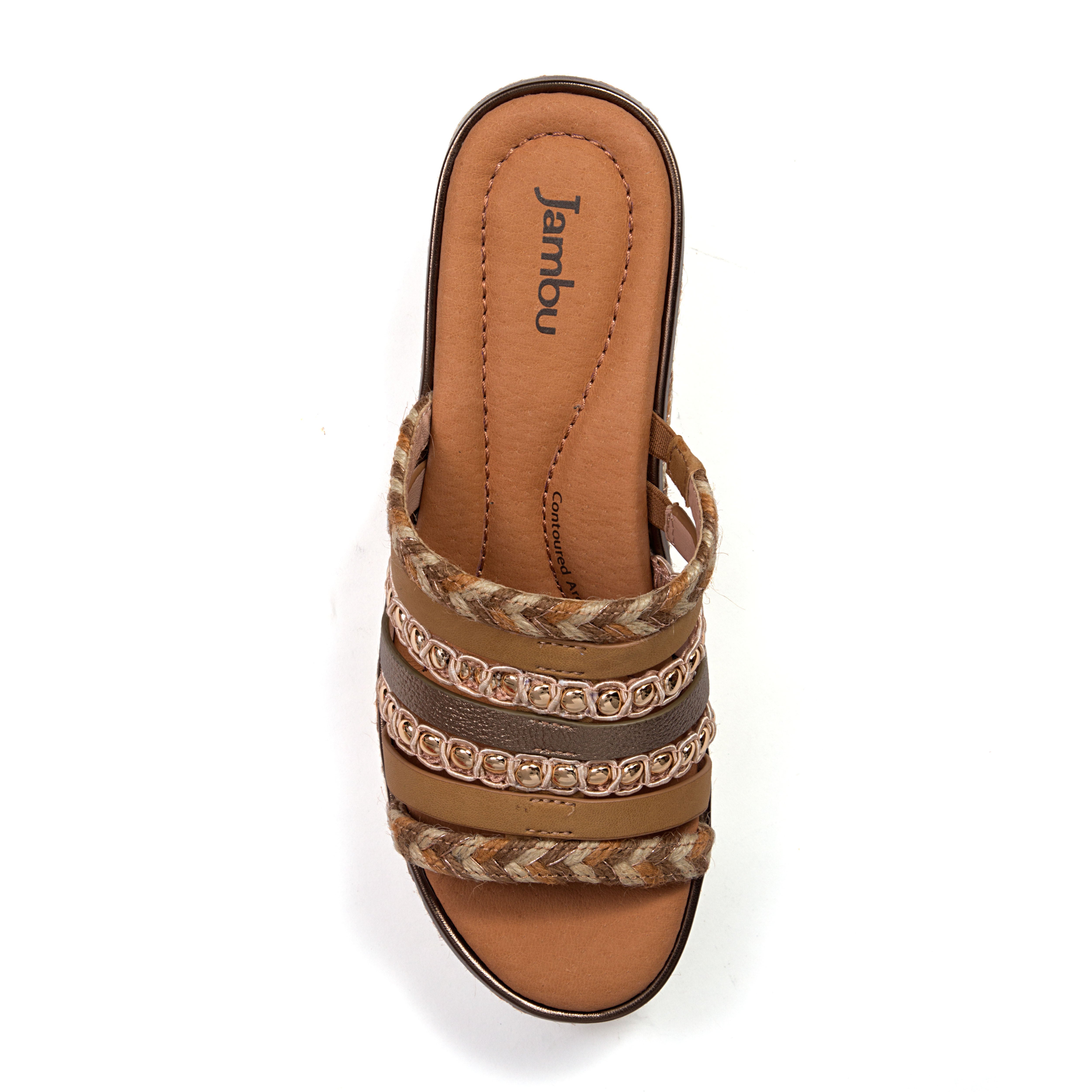 Dahlia Wedge, TAN, alternate image number 4