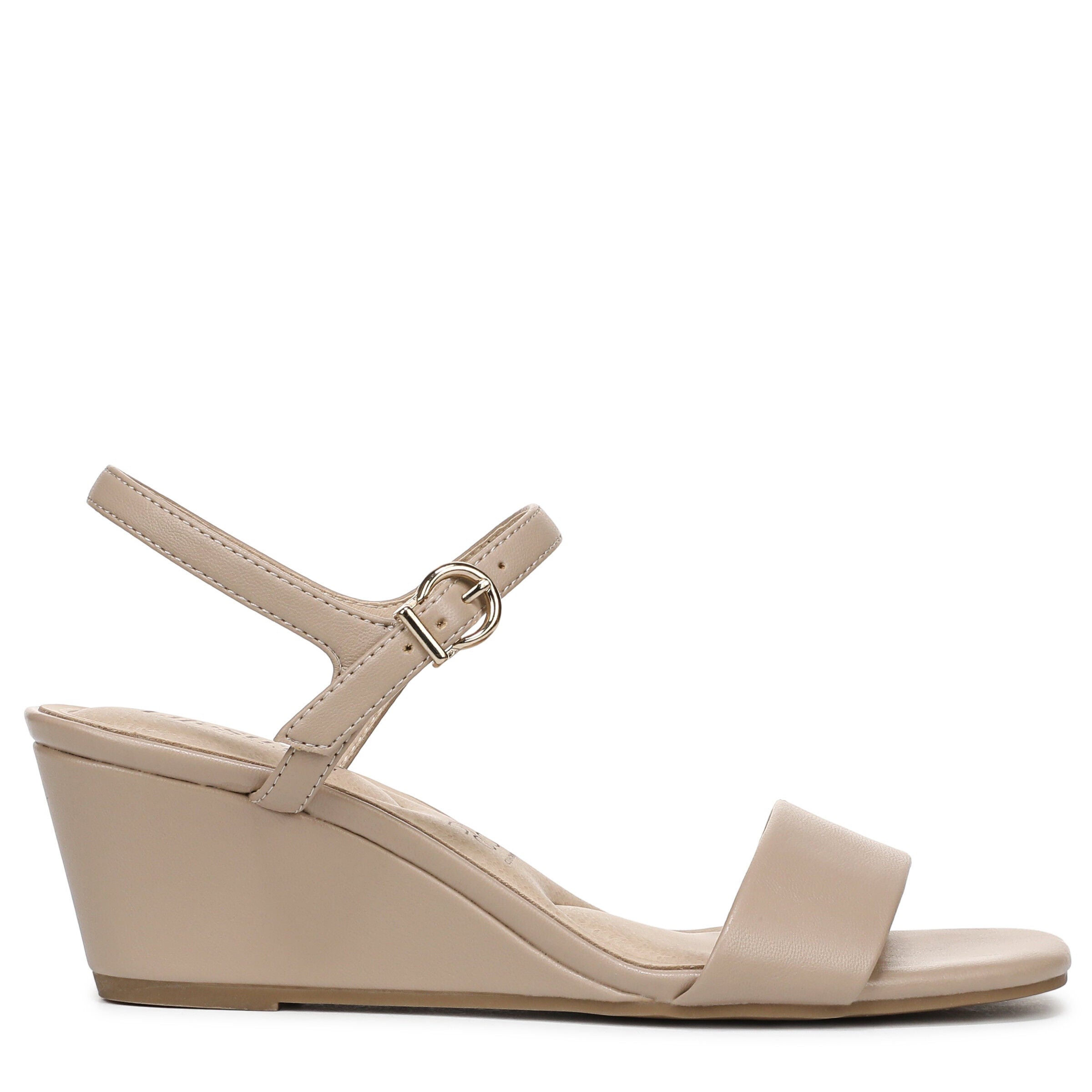 Sawyer Wedge Dress Sandal, TENDER TAUPE, alternate image number 3