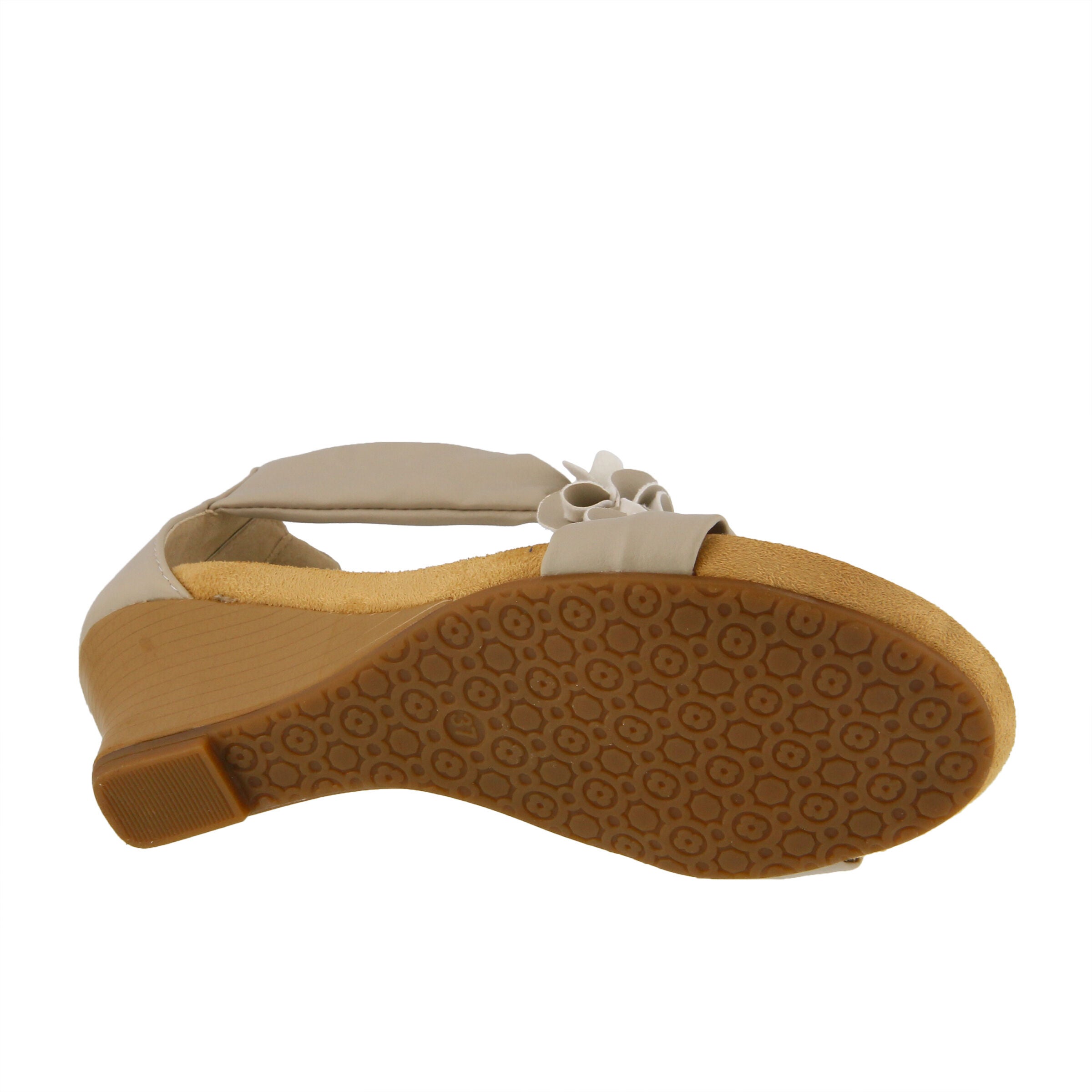 Harlequin T-Strap Sandal, BEIGE, alternate image number 6
