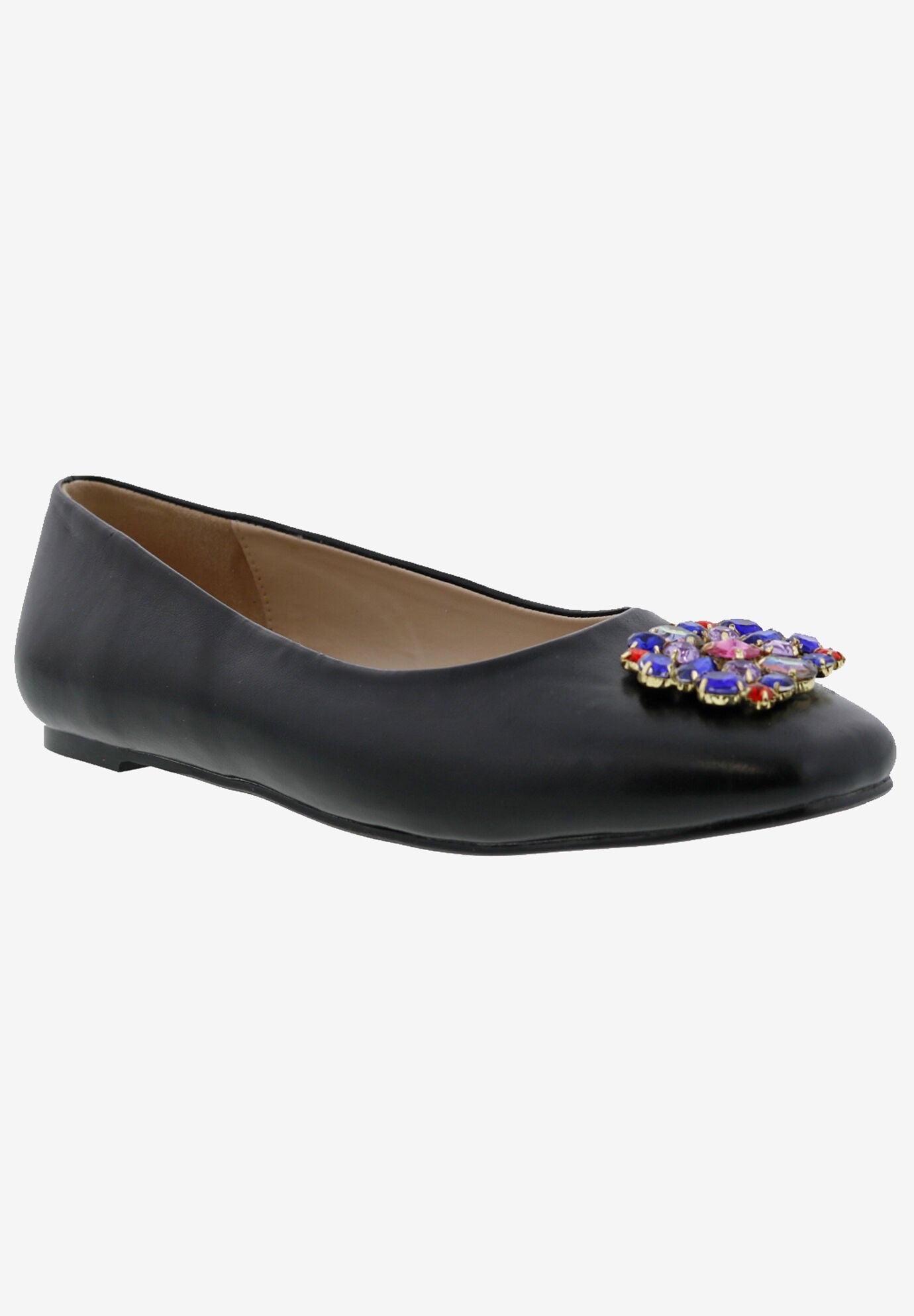 Sybil Flat, BLACK SMOOTH, hi-res image number 0