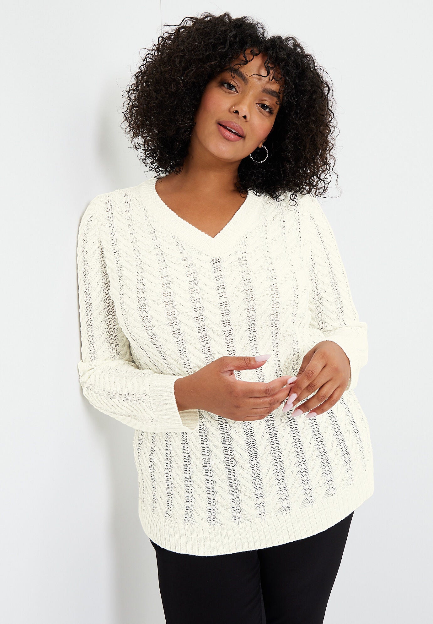 Embellished Sweater, , alternate image number 4