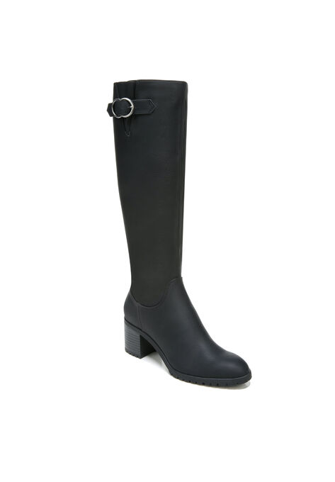 Morrison Water Resistant Tall Boot, BLACK, hi-res image number null