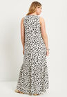 Cutout Neckline Maxi Dress, , on-hover image number null