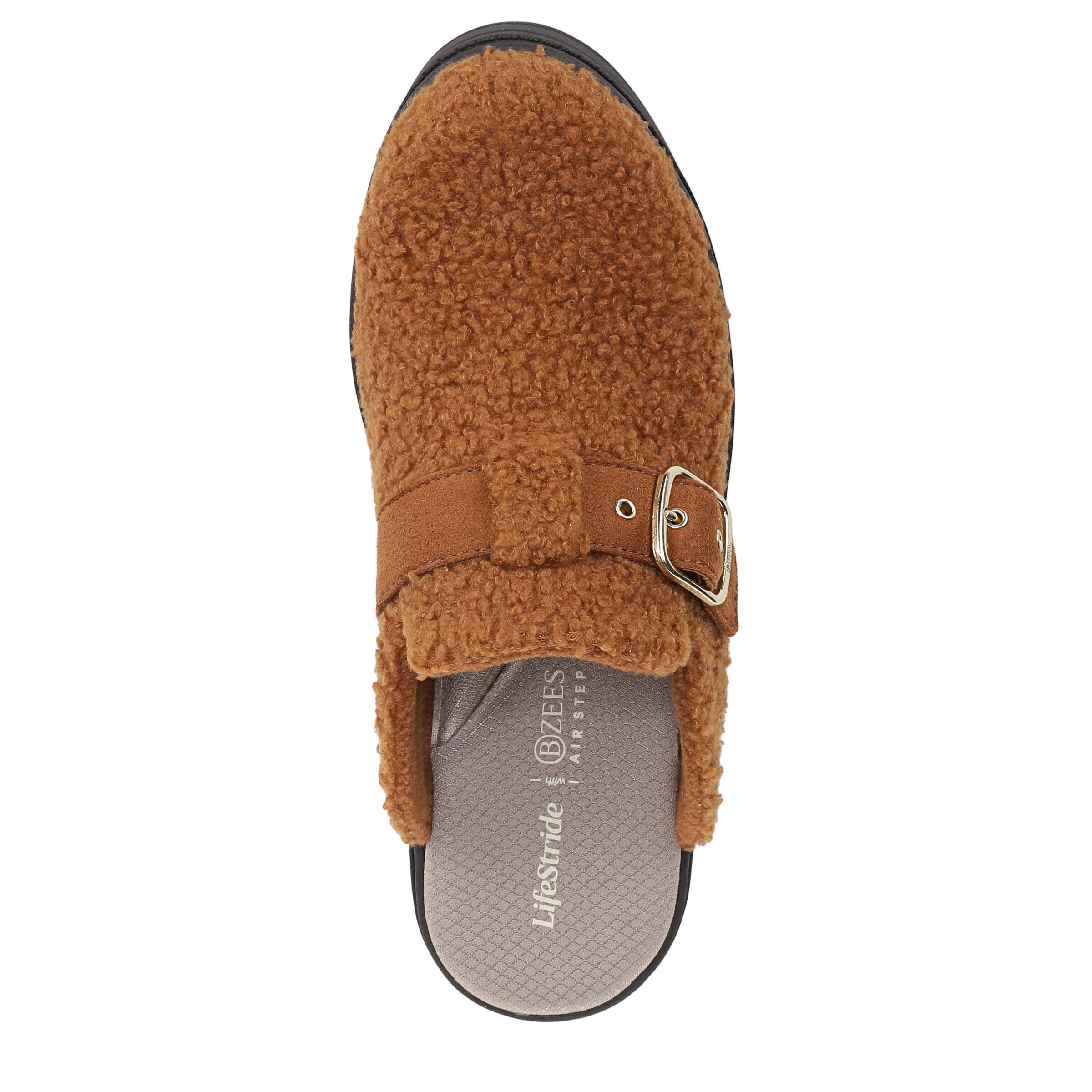 Vibe Cozy Slip-On Clog, DARK HONEY BROWN, alternate image number 6