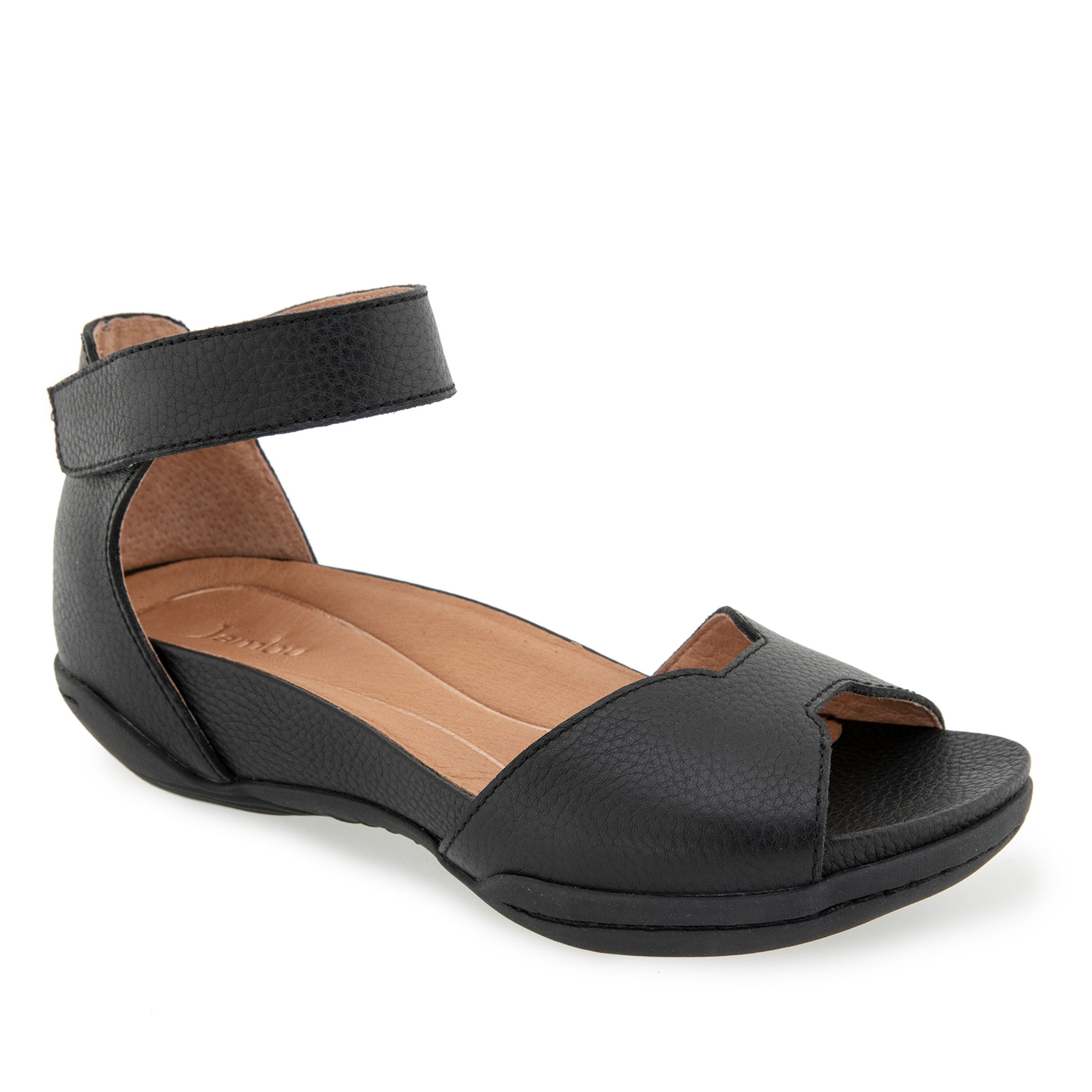 Missy Casual Flat Sandal, BLACK, hi-res image number 0