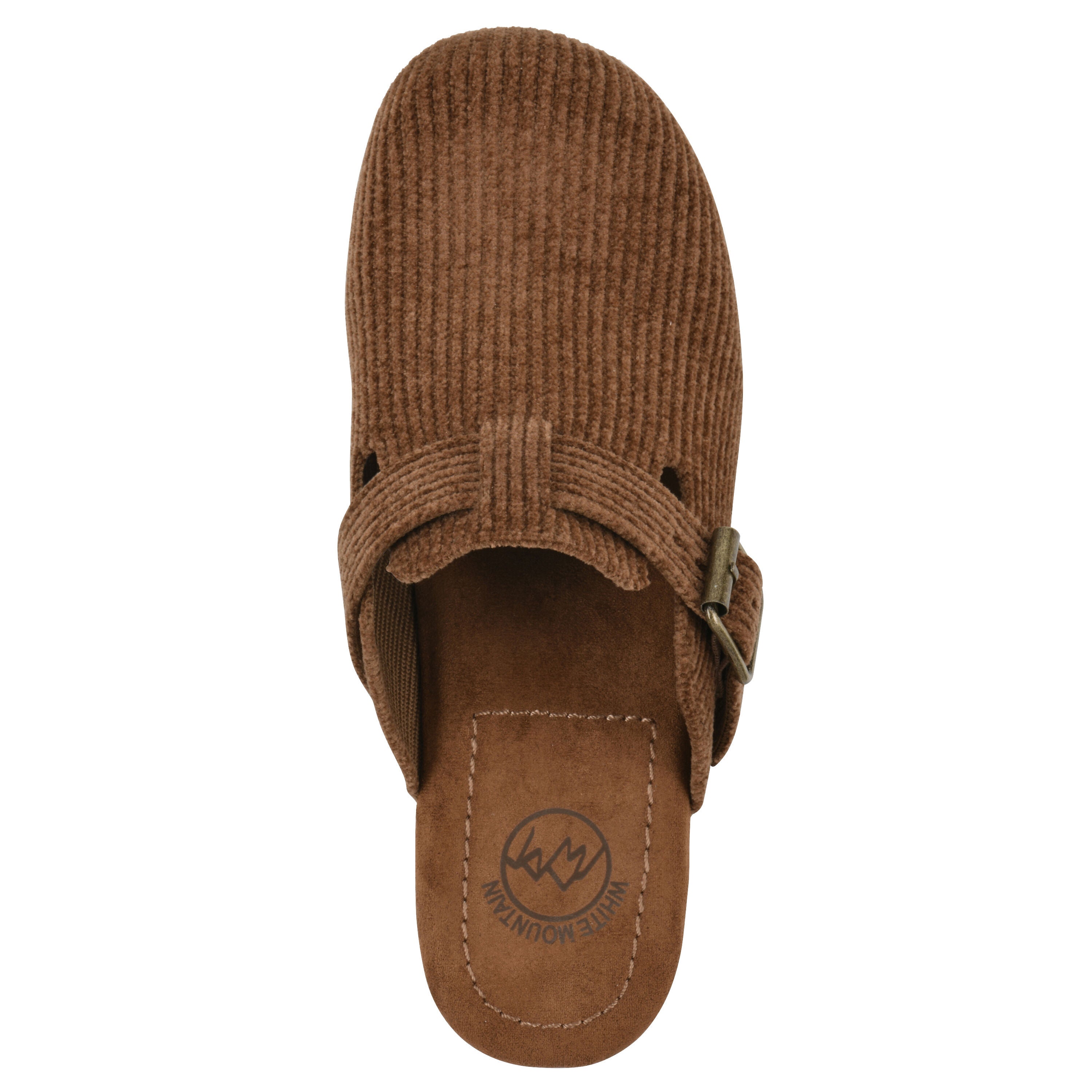 Bistros Platform Clog, PECAN FABRIC, alternate image number 4