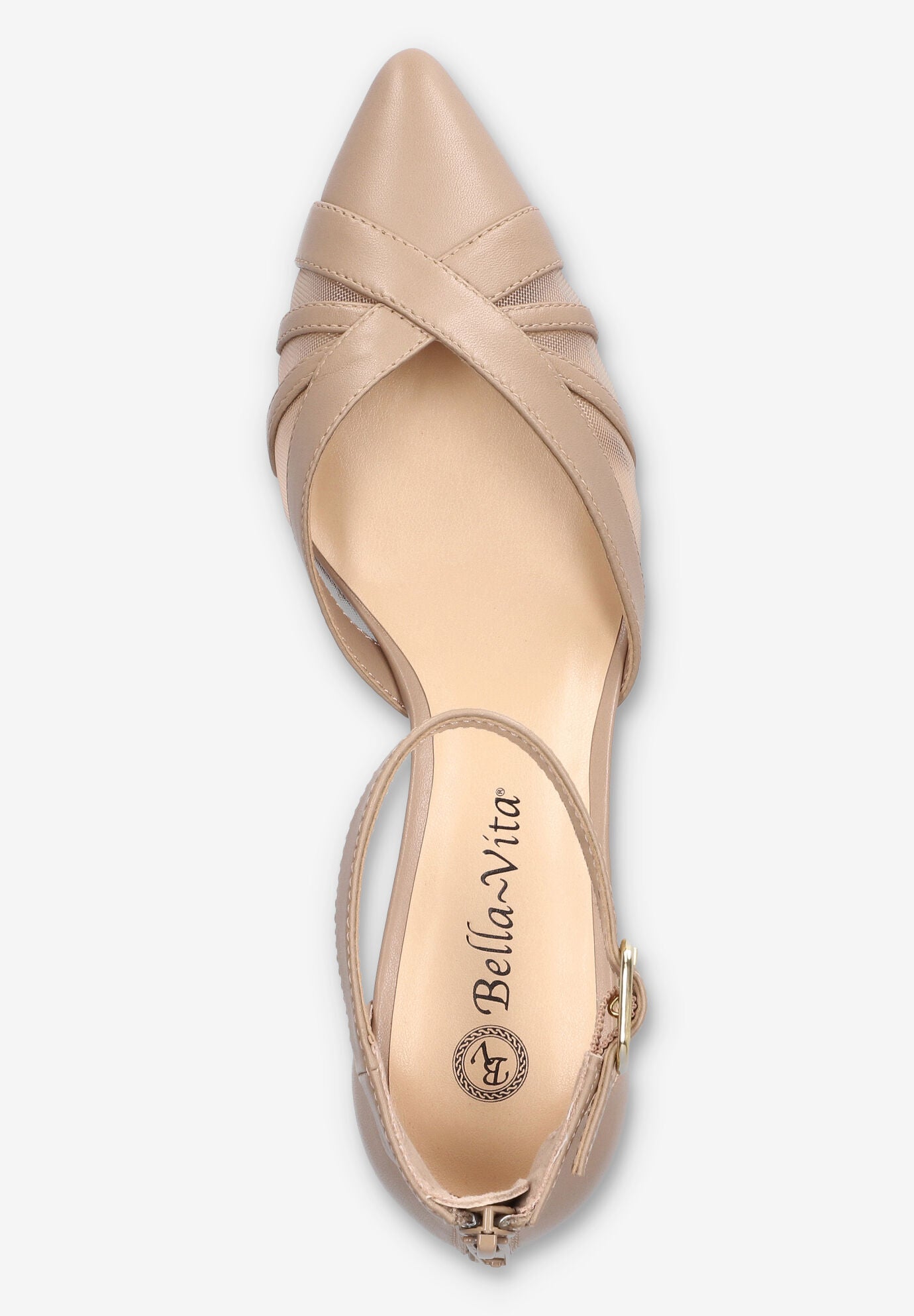 Malani Pump, NUDE LEATHER, alternate image number 6