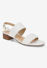 Ellison Sandals, WHITE SUEDE, hi-res image number null
