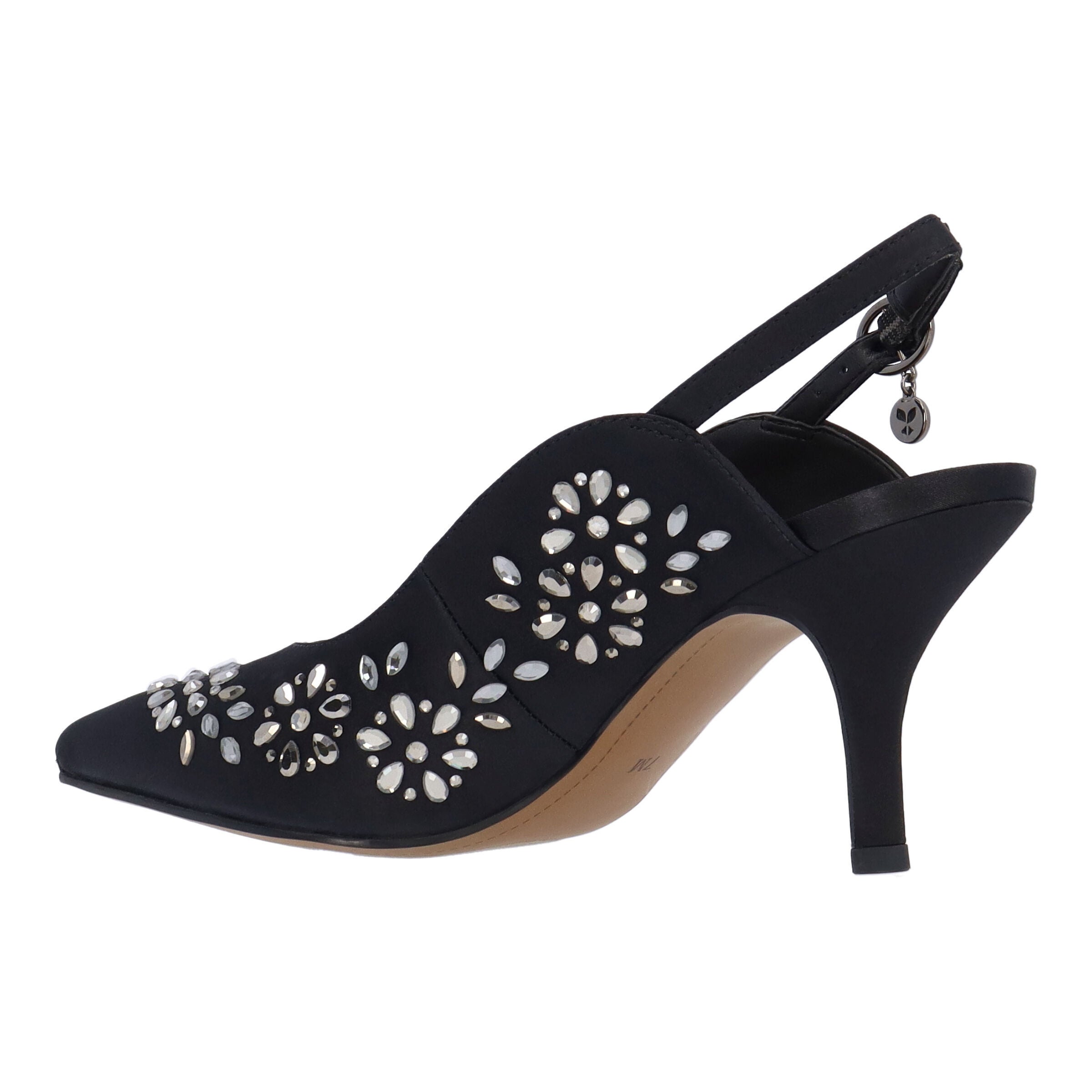 Solara Slingback Pump, BLACK, alternate image number 5