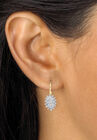Gold Plated Genuine Diamond Jewelry Set, , alternate image number null