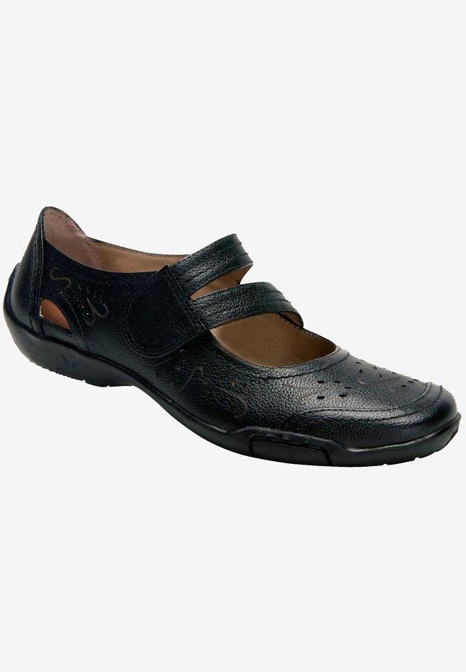 Chelsea Mary Jane Flat, BLACK, hi-res image number 0