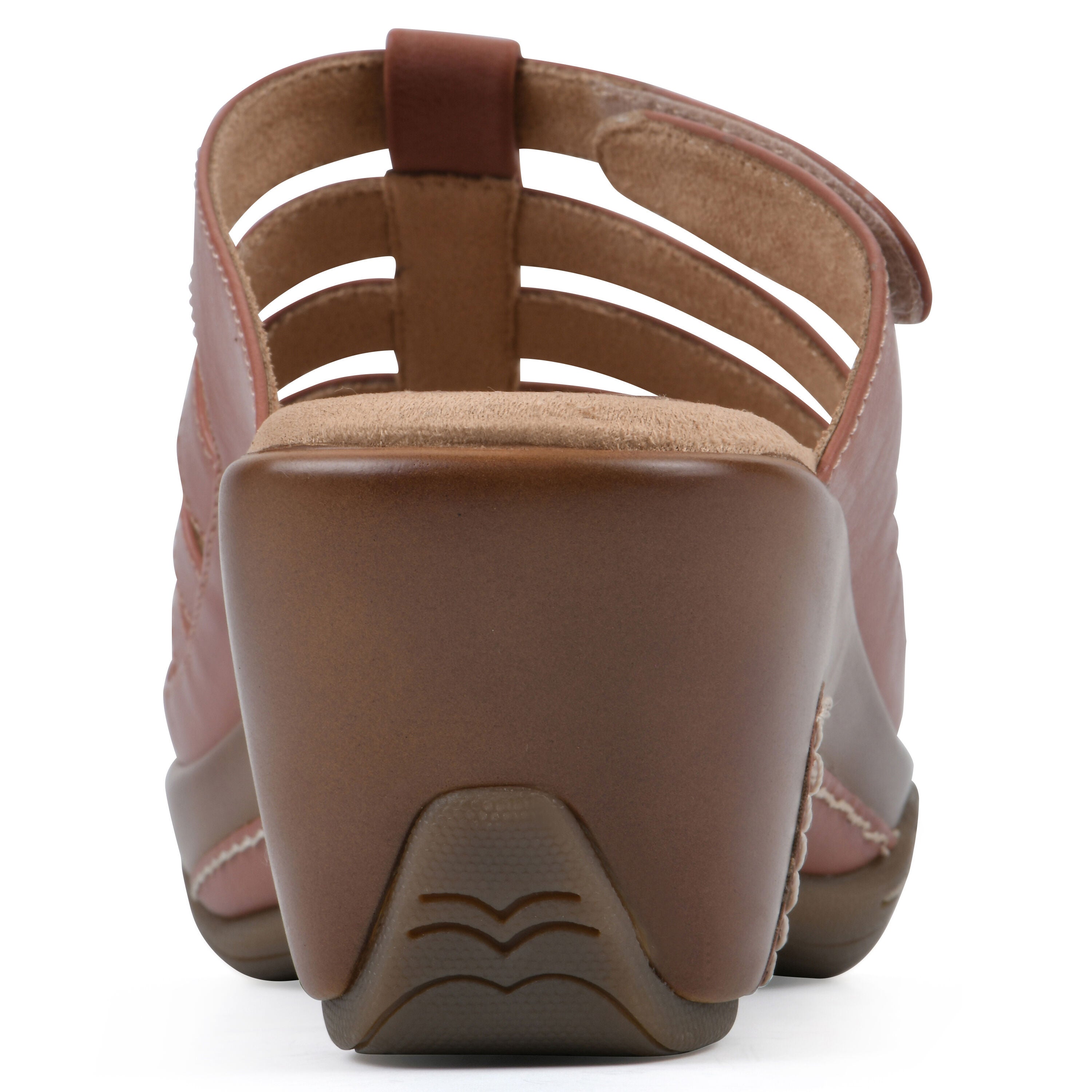 Valencia Slip-On Clog Sandal, ROSEWOOD SMOOTH, on-hover image number 1