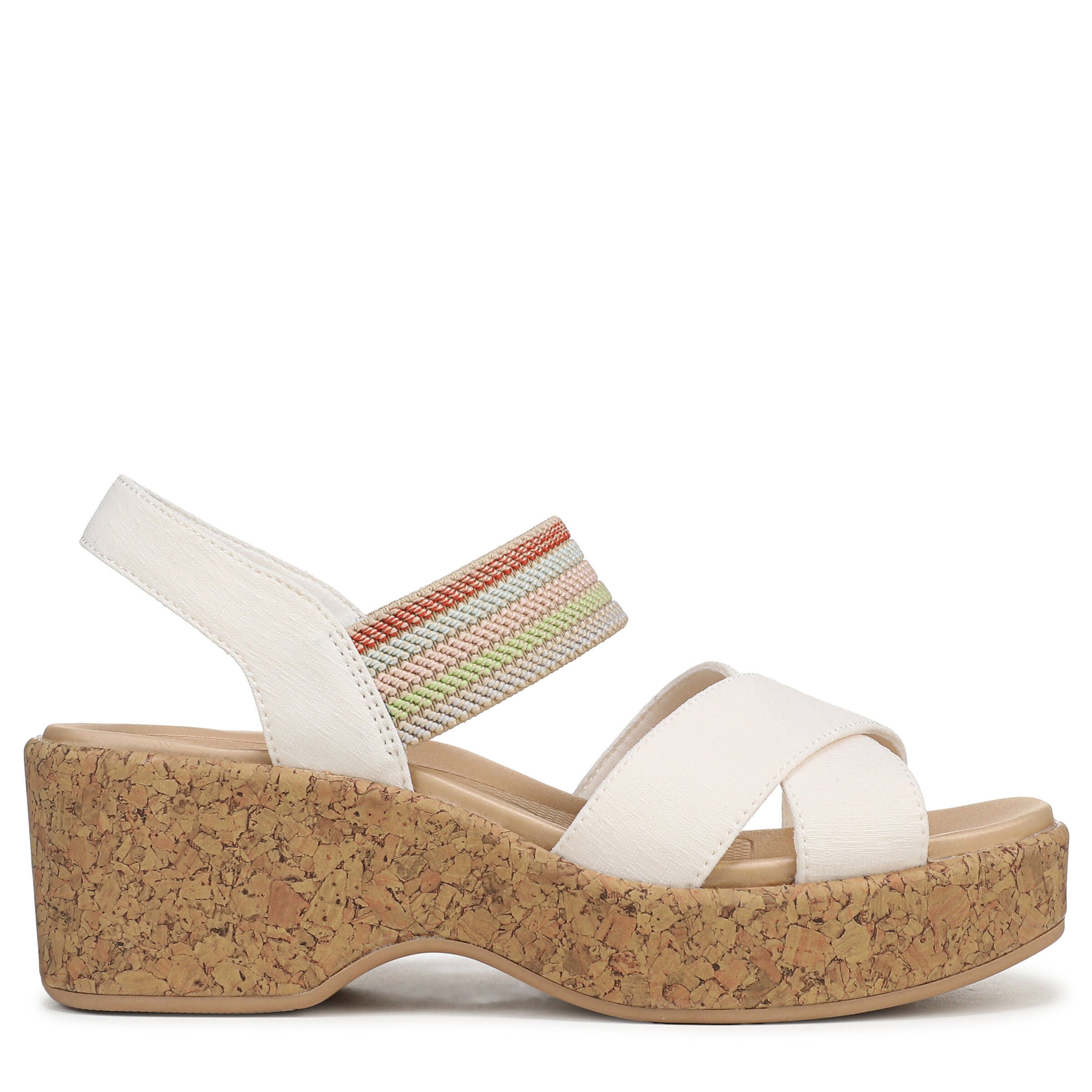 Verity Platform Sandal, SUGAR, alternate image number 3
