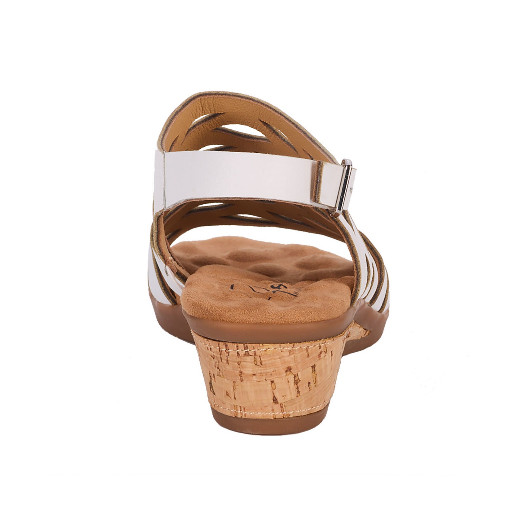 Katia Wedge, WHITE LEATHER, on-hover image number 1