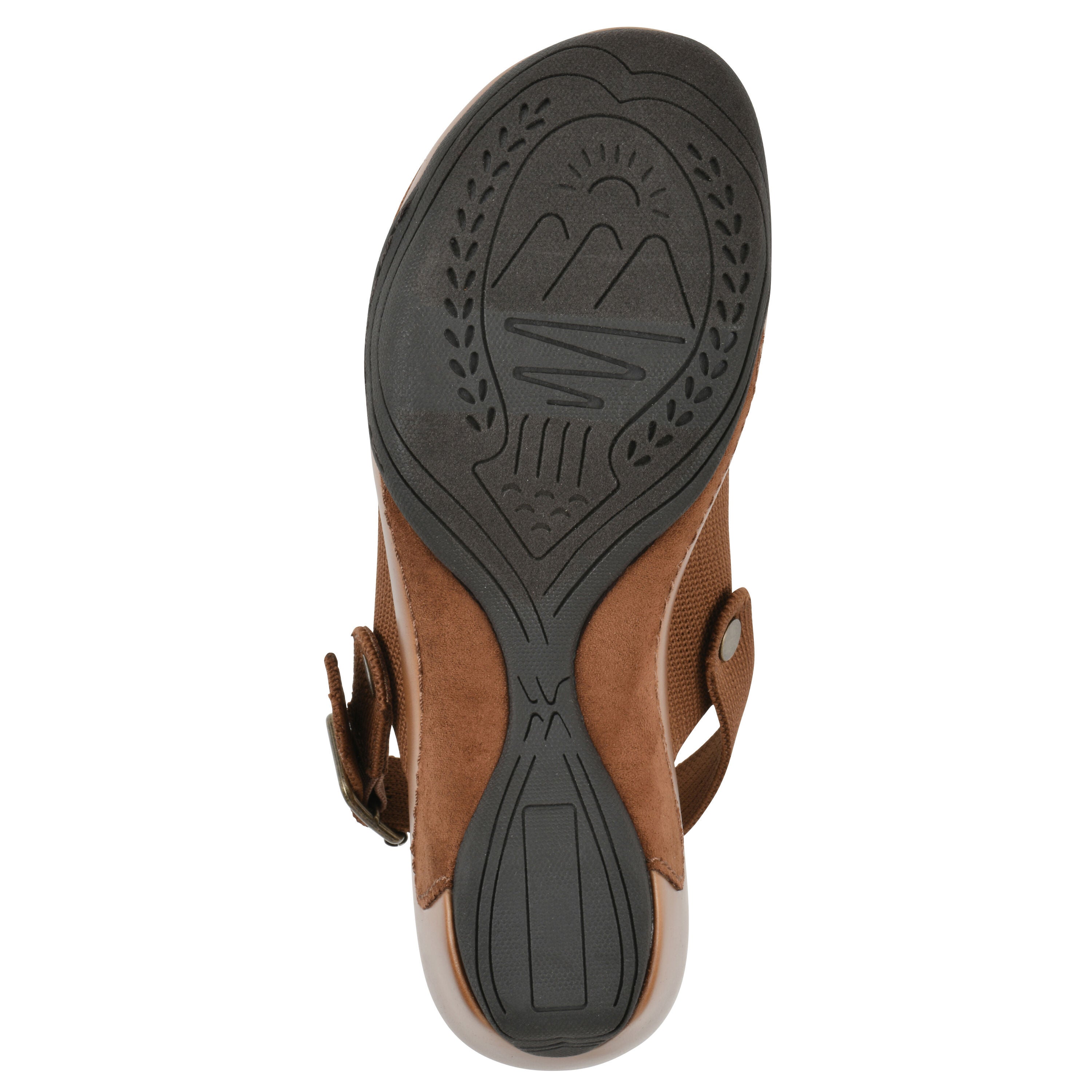 Viable Slingback Clog, PECAN FABRIC, alternate image number 5
