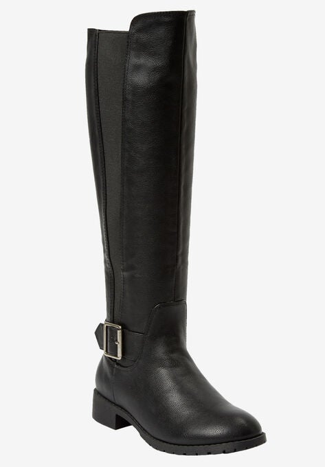 The Milan Regular Calf Boot, BLACK, hi-res image number null
