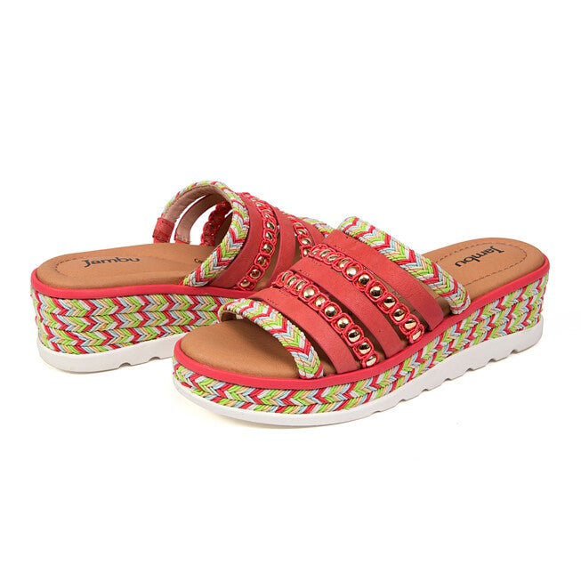 Dahlia Wedge, CORAL, alternate image number 7