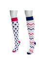 2 Pair Pack Compression Socks, , on-hover image number null