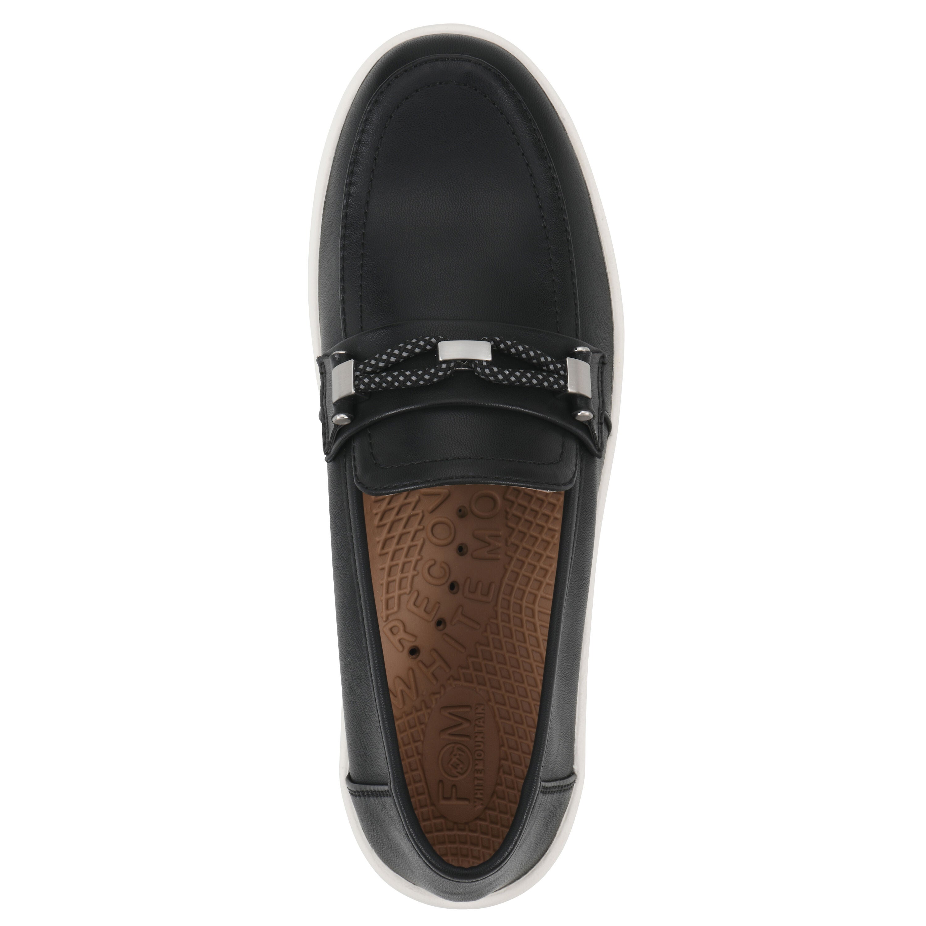 Naathan FOM Recovery Penny Loafer, BLACK SMOOTH, alternate image number 4