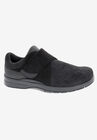 Moonwalk Flat, BLACK STRETCH LEATHER, hi-res image number null