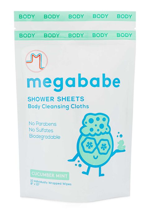 Cucumber Mint Shower Sheets, O, hi-res image number null
