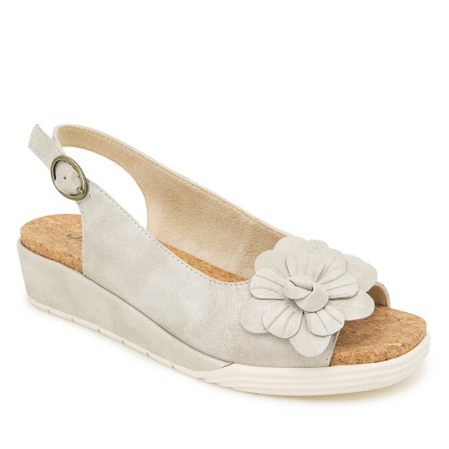 Rosetta Wedge, CREAM SHIMMER, hi-res image number null
