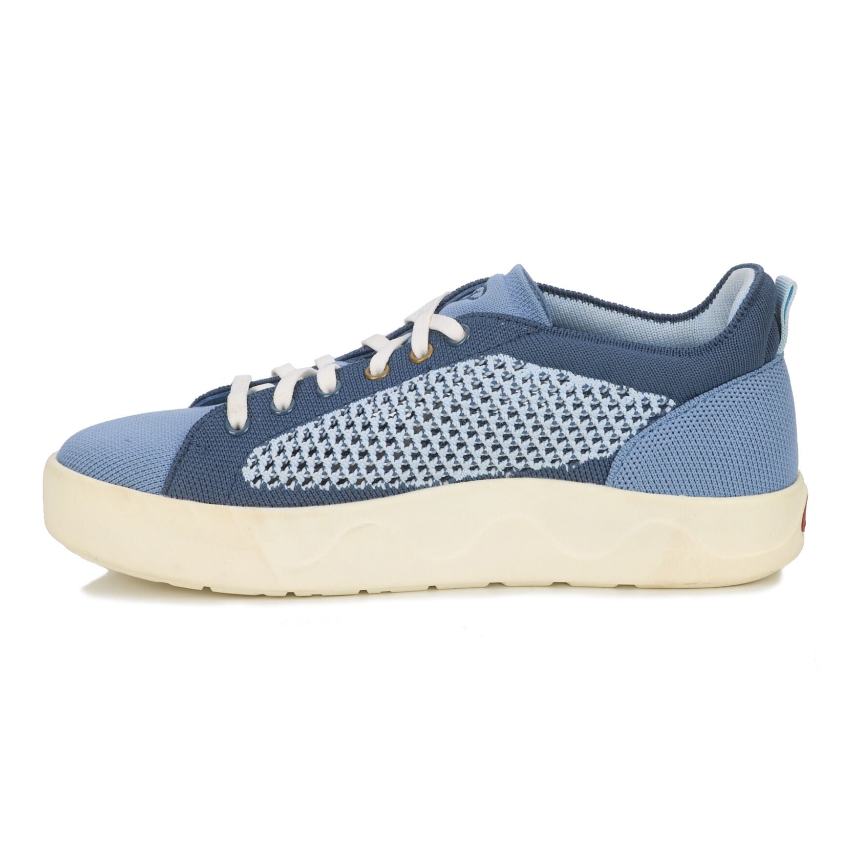 Sunnie Knit and Mesh Sneaker, BLUE, alternate image number 4