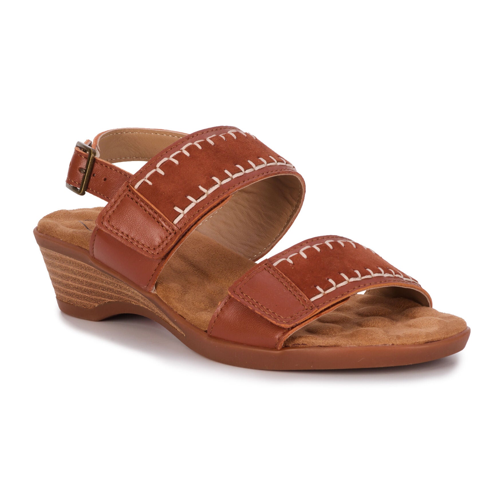 Kateri Sandal, GINGER SUEDE, hi-res image number 0