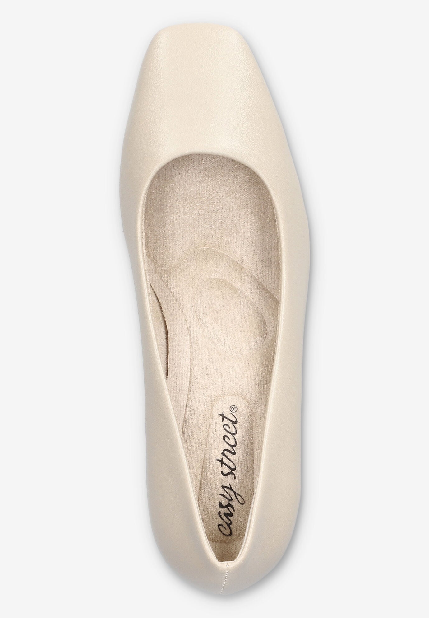 Poet Square Toe Pump, BONE, alternate image number 6