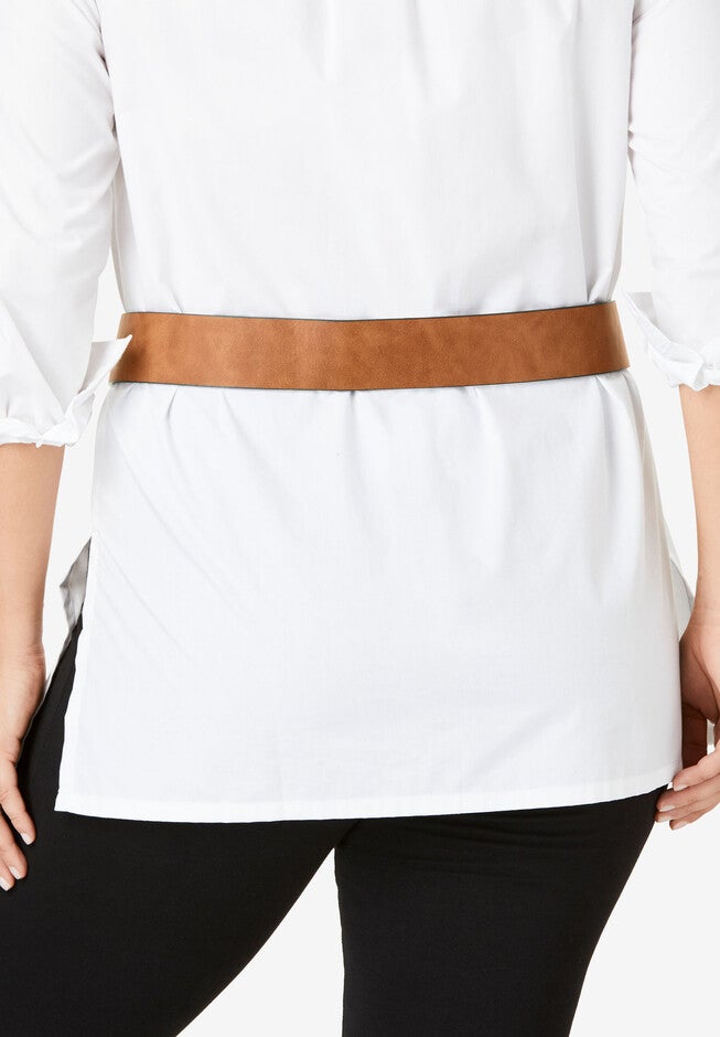 Faux Suede Belt, , on-hover image number 1