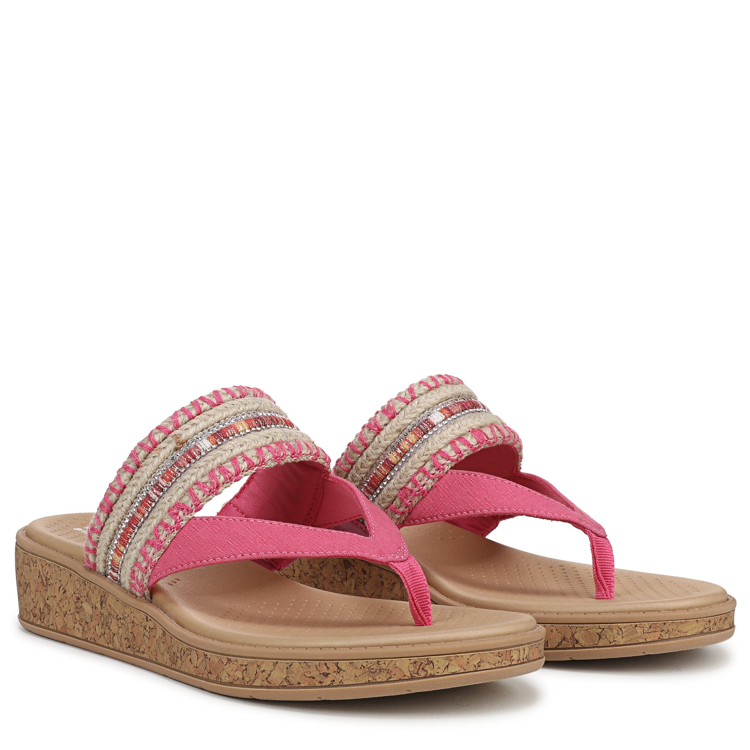 Birdie Wedge Sandal, TAN PINK, alternate image number 2
