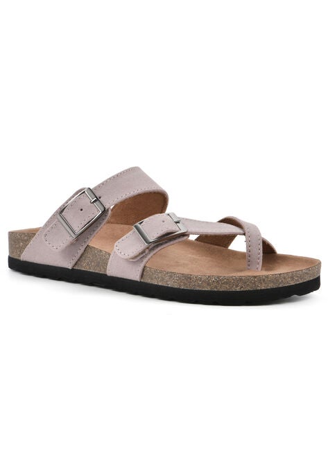 Gracie Sandal, LIGHT LAVENDER SUEDE, hi-res image number null