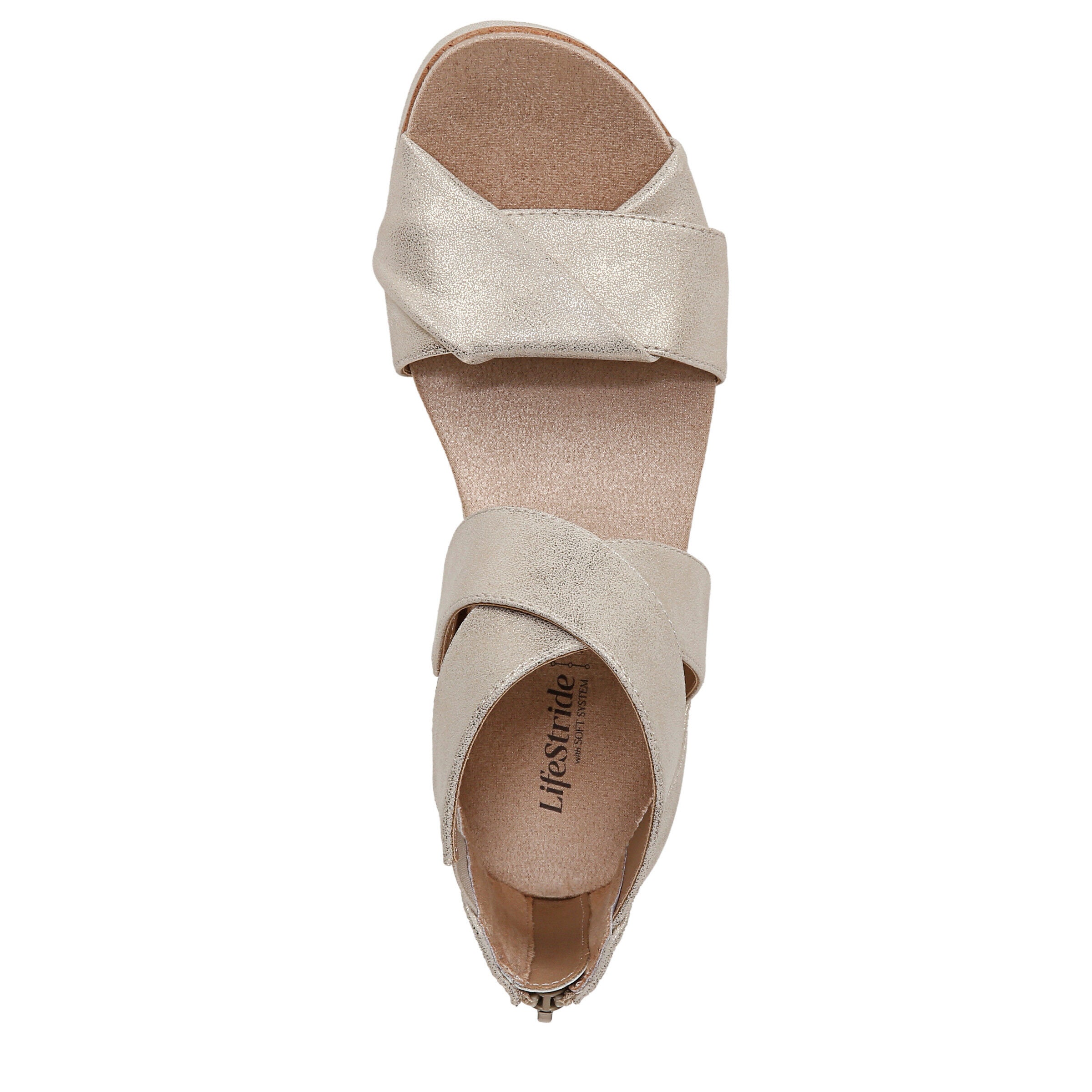 Zoom Sandal, PLATINO GOLD, alternate image number 6