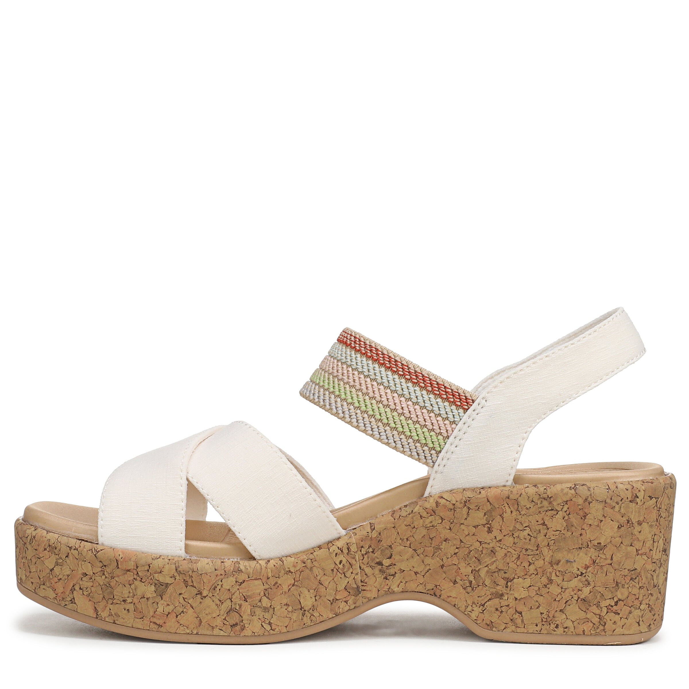Verity Platform Sandal, SUGAR, alternate image number 5