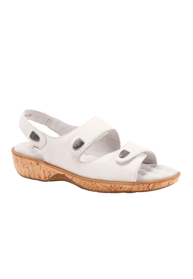 Bolivia Sandal by SoftWalk®, OFF WHITE, hi-res image number 0