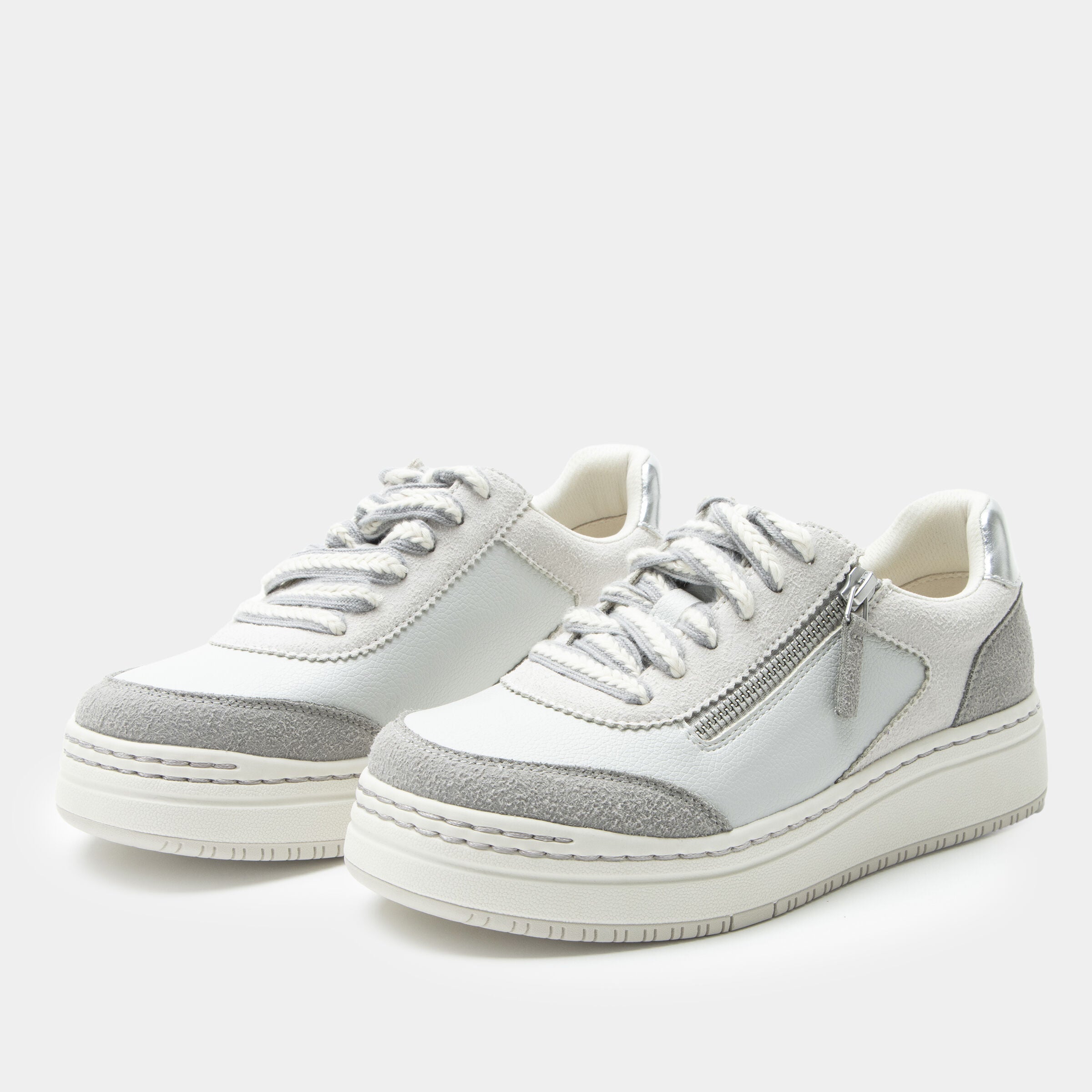 Averie Zipper Platform Sneaker, GREY, hi-res image number 0