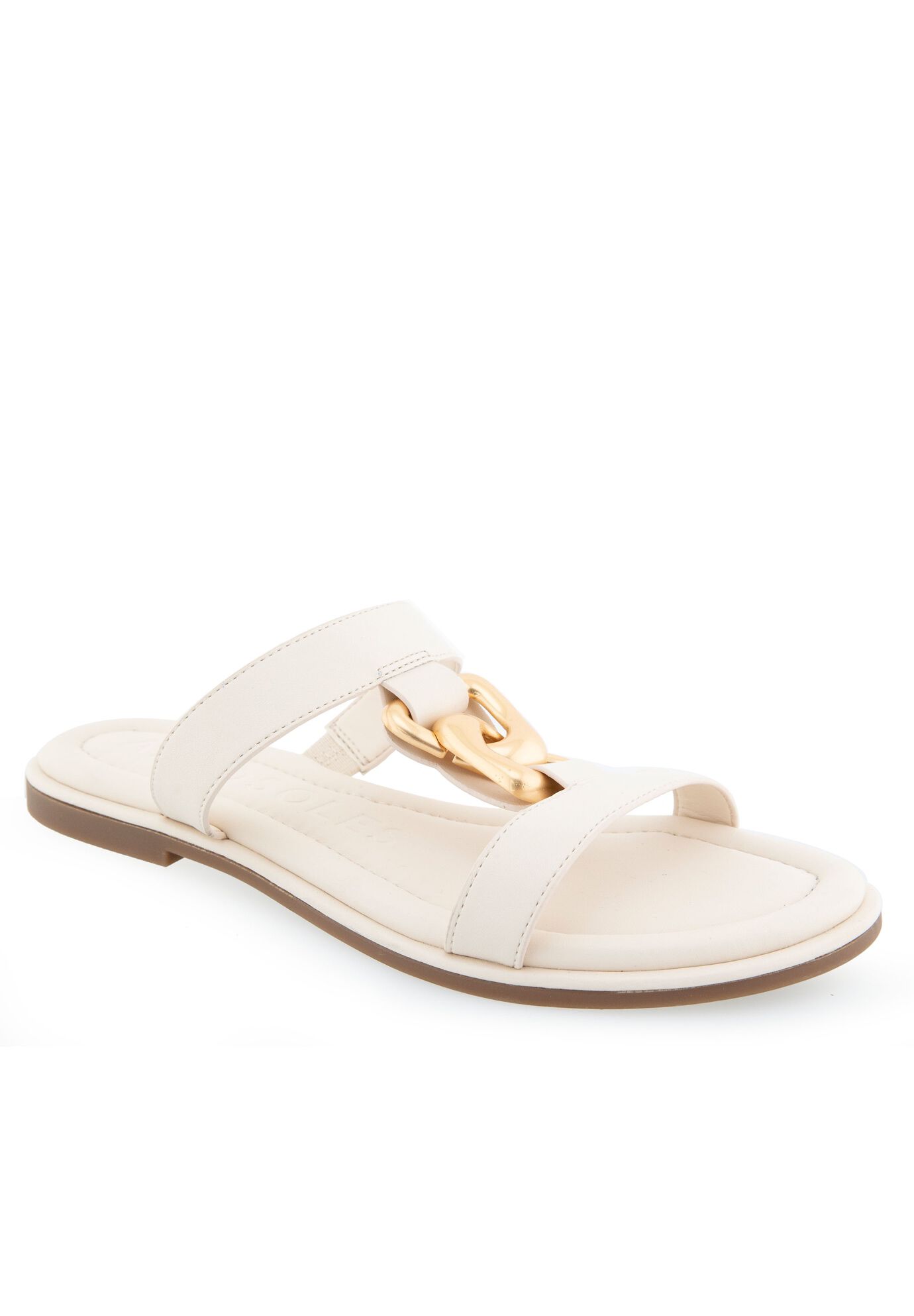 Geraldin Sandal, EGGNOG PEWTER LEATHER, hi-res image number 0