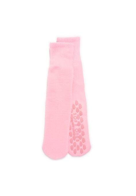 Spandex Slipper Socks, PINK, hi-res image number null