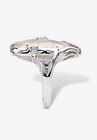 Sterling Silver Genuine Cultured Freshwater Mauve Pearl Ring, , on-hover image number null