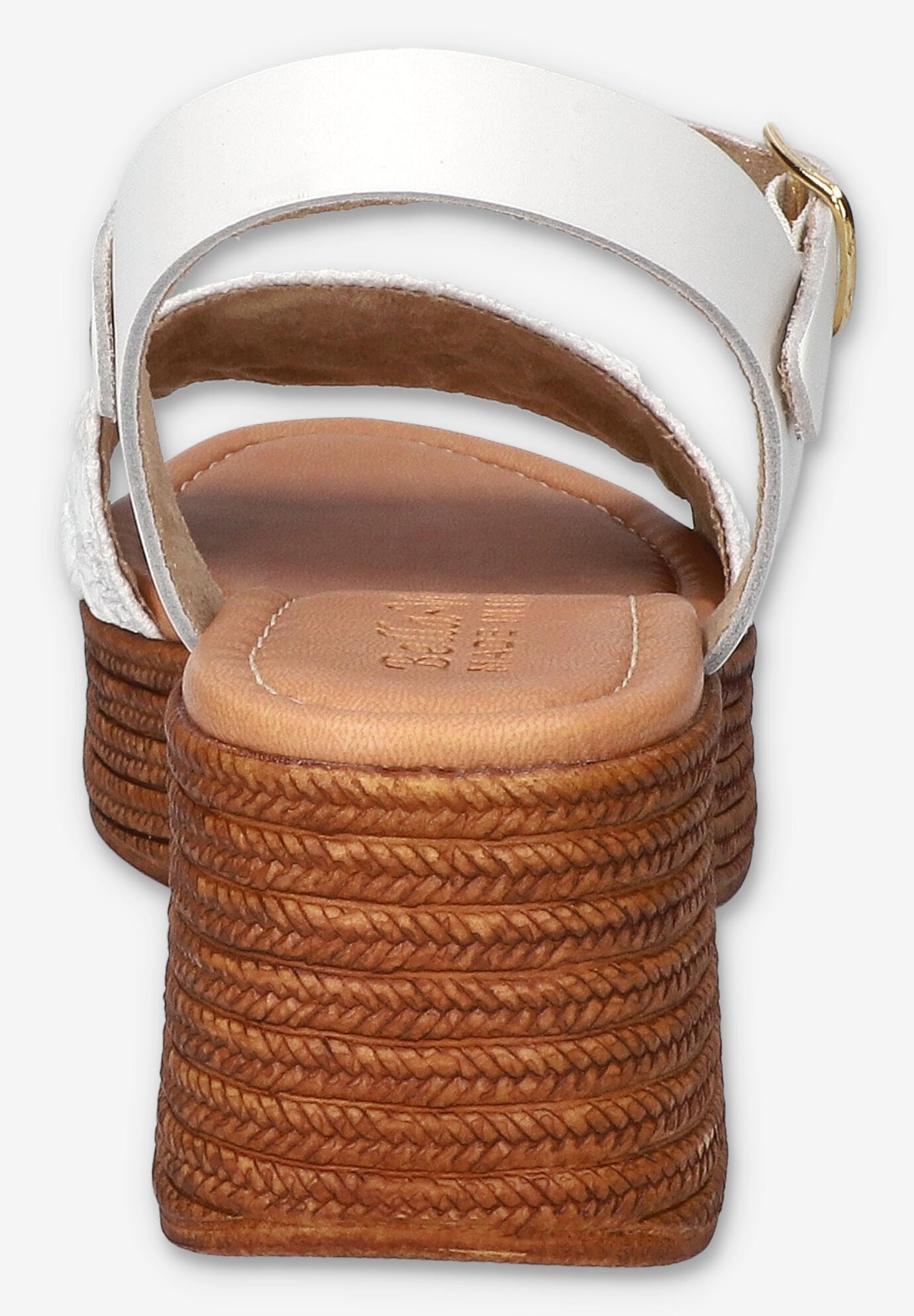 Kea-Italy Wedge Sandal, WHITE FLORAL, alternate image number 3