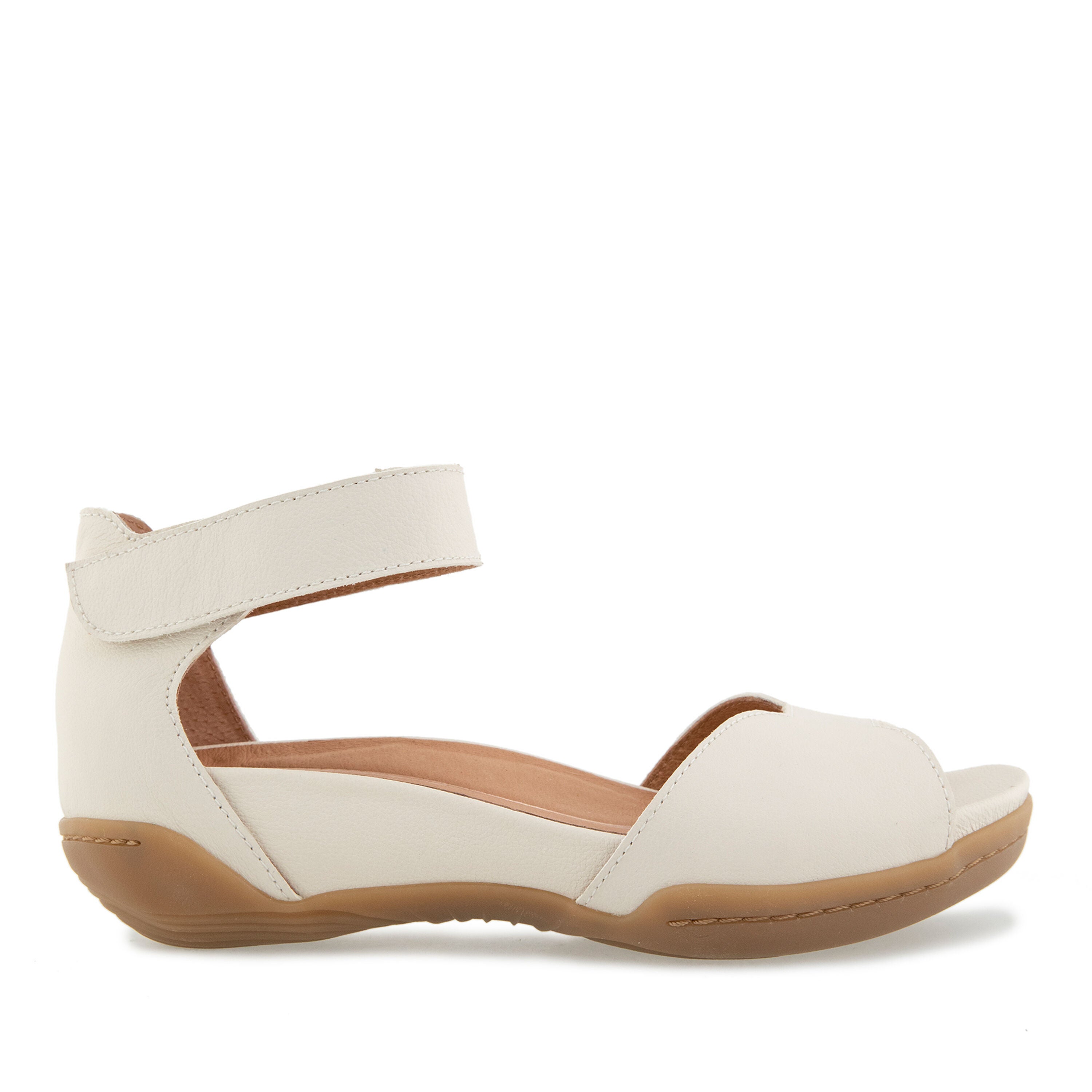 Missy Casual Flat Sandal, LATTE, alternate image number 2